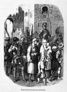 Deportación de los Moriscos de Granada.